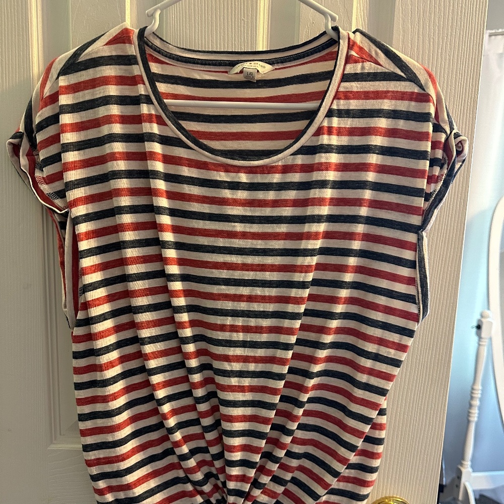 Luck Brand Striped Tee - large